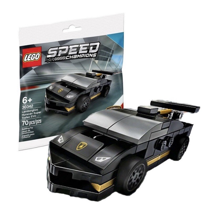 【樂GO】袋裝樂高 LEGO 30342 Lamborghini 藍寶堅尼 超跑 跑車 賽車 車子 小車 樂高正版全新-細節圖2