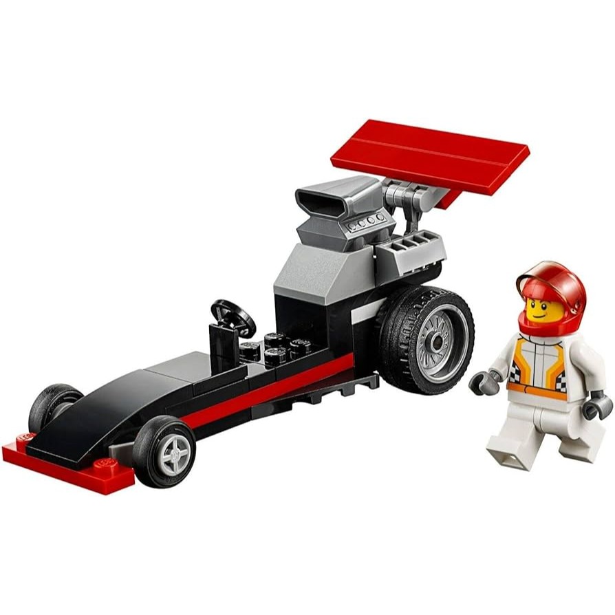 【樂GO】袋裝樂高 LEGO 30358 高速賽車 City Polybag 賽車 小車 車子 賽車手 樂高正版全新-細節圖2