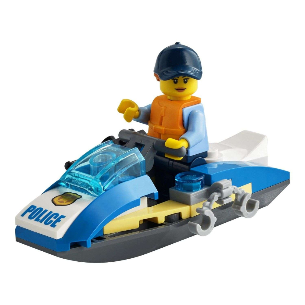 【樂GO】袋裝樂高 LEGO 30567 警察 水上摩托車 海巡 警察快艇 對講機 玩具 polybag 樂高正版全新-細節圖2