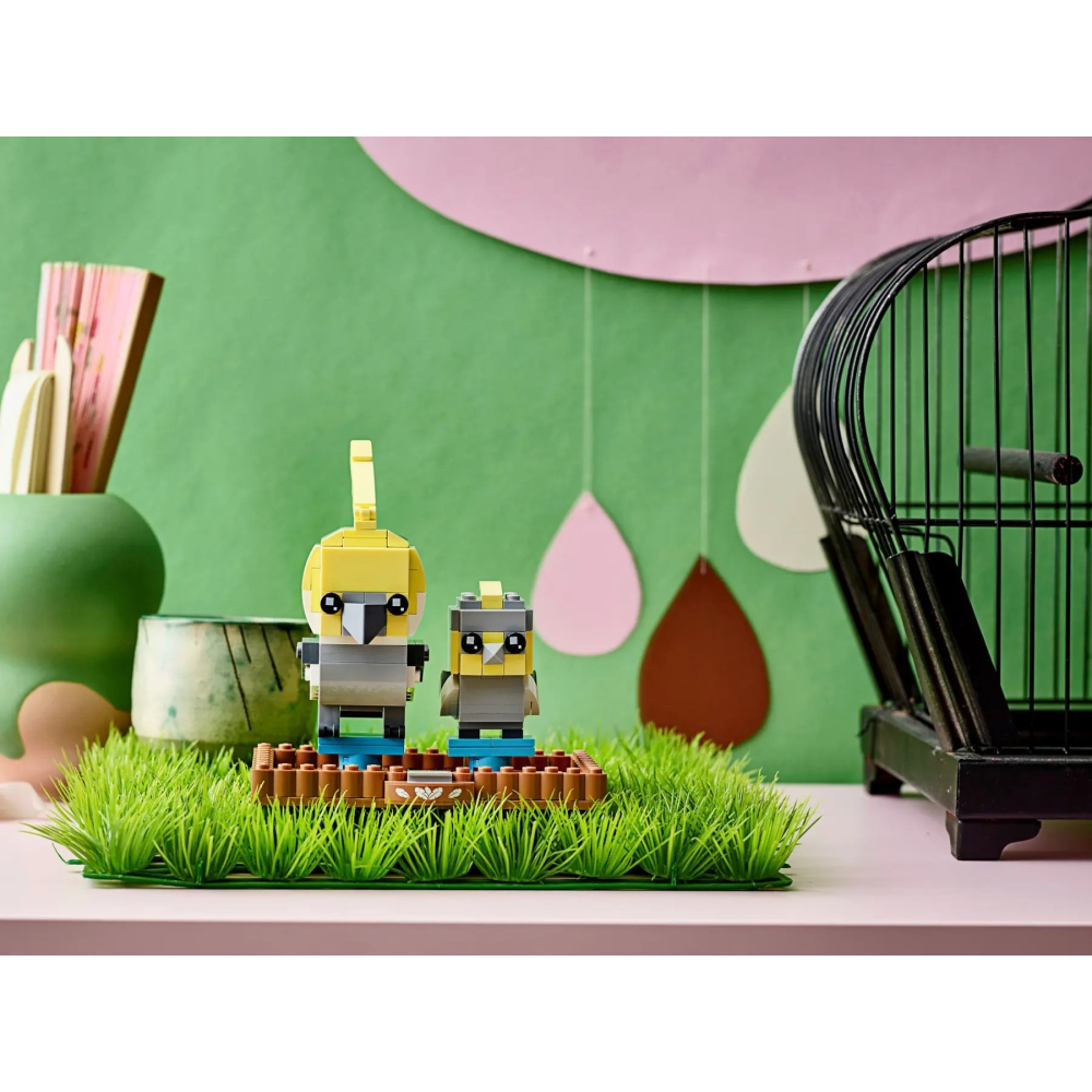 【樂GO】樂高 LEGO 40481 鳳頭鸚鵡 鸚鵡 鸚鵡寶寶 大頭公仔 大頭系列 寵物 小鳥 玩具 禮物 樂高正版全新-細節圖4