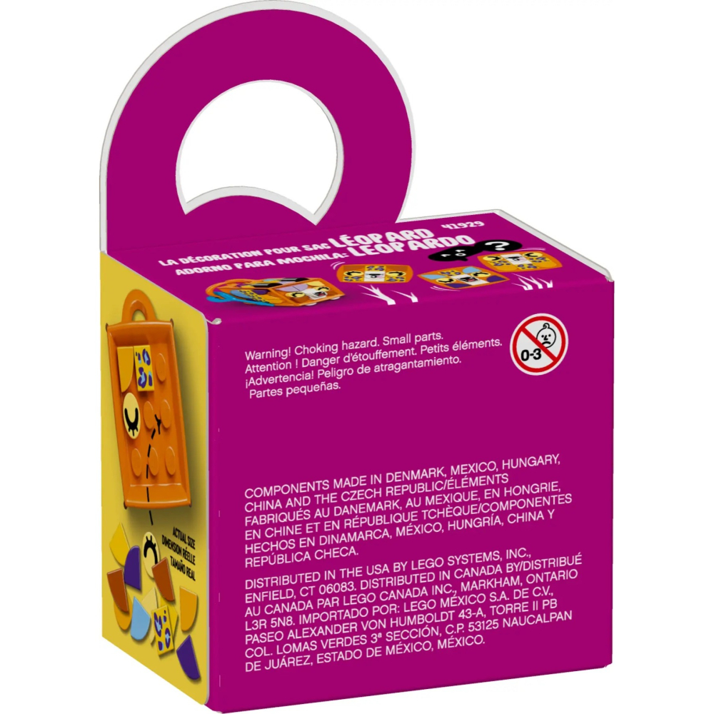 【樂GO】樂高 LEGO 41929 小豹掛飾 DIY 吊飾 DOTS 掛飾 鑰匙圈 豹紋 豹子 掛牌 樂高正版全新-細節圖2