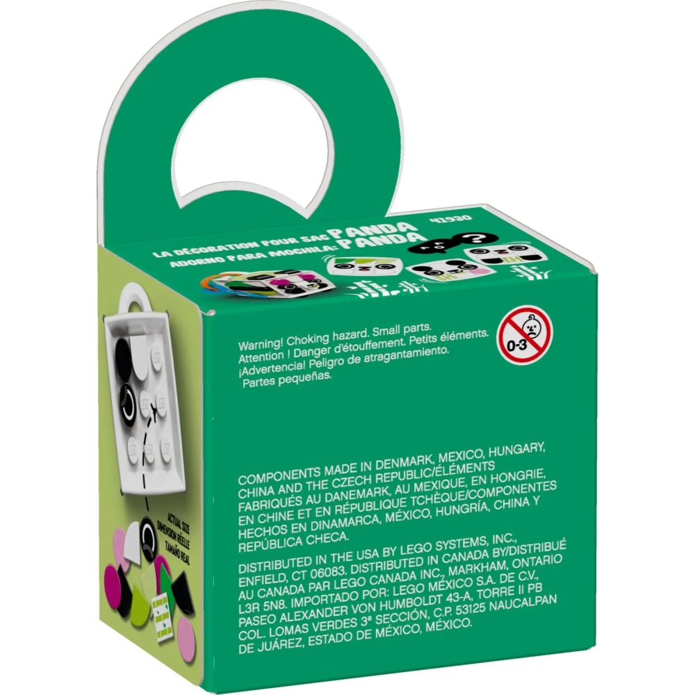 【樂GO】樂高 LEGO 41930 熊貓掛飾 貓熊 創意 DIY 吊飾 DOTS 掛飾 鑰匙圈 掛牌 樂高正版全新-細節圖2