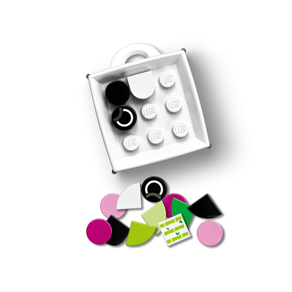 【樂GO】樂高 LEGO 41930 熊貓掛飾 貓熊 創意 DIY 吊飾 DOTS 掛飾 鑰匙圈 掛牌 樂高正版全新-細節圖4