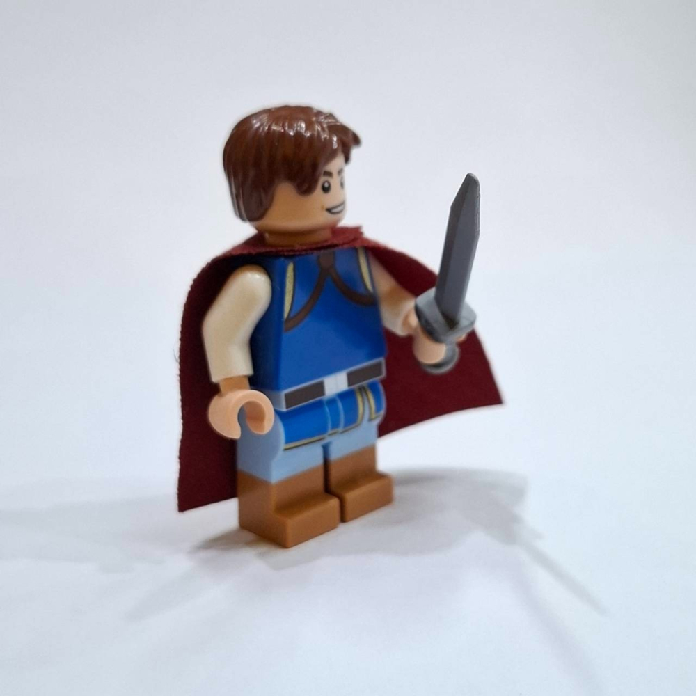 【樂GO】樂高人偶 LEGO dis135 白馬王子 白雪公主 王子 43222 迪士尼 迪士尼城堡 二代 樂高正版全新-細節圖3