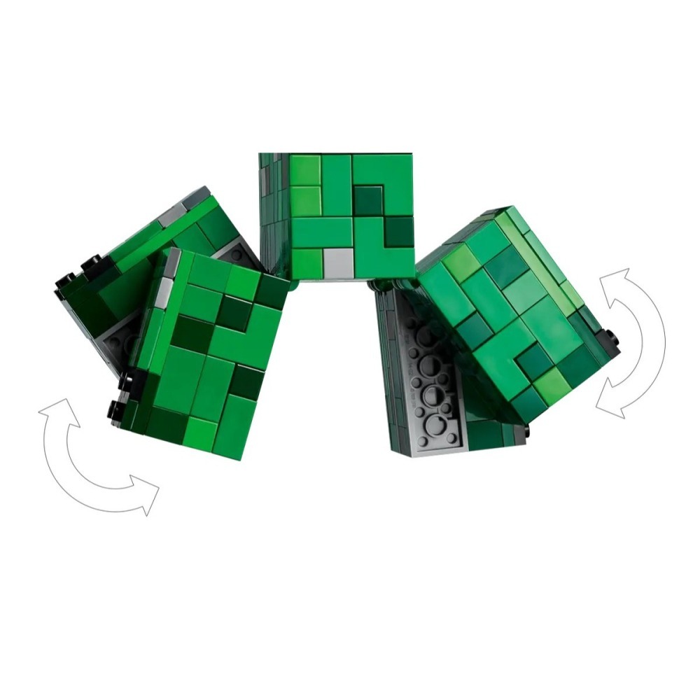 【樂GO】樂高 LEGO 21276 Minecraft-苦力怕™  麥塊 創世神 樂高正版-細節圖6