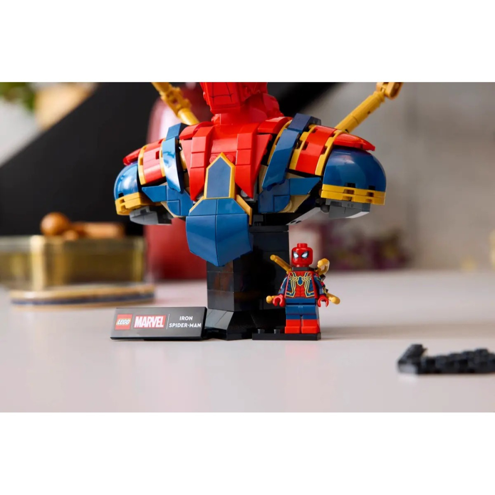 【樂GO】樂高 LEGO 76326 鋼鐵蜘蛛人半身像 蜘蛛人 漫威 樂高正版-細節圖6