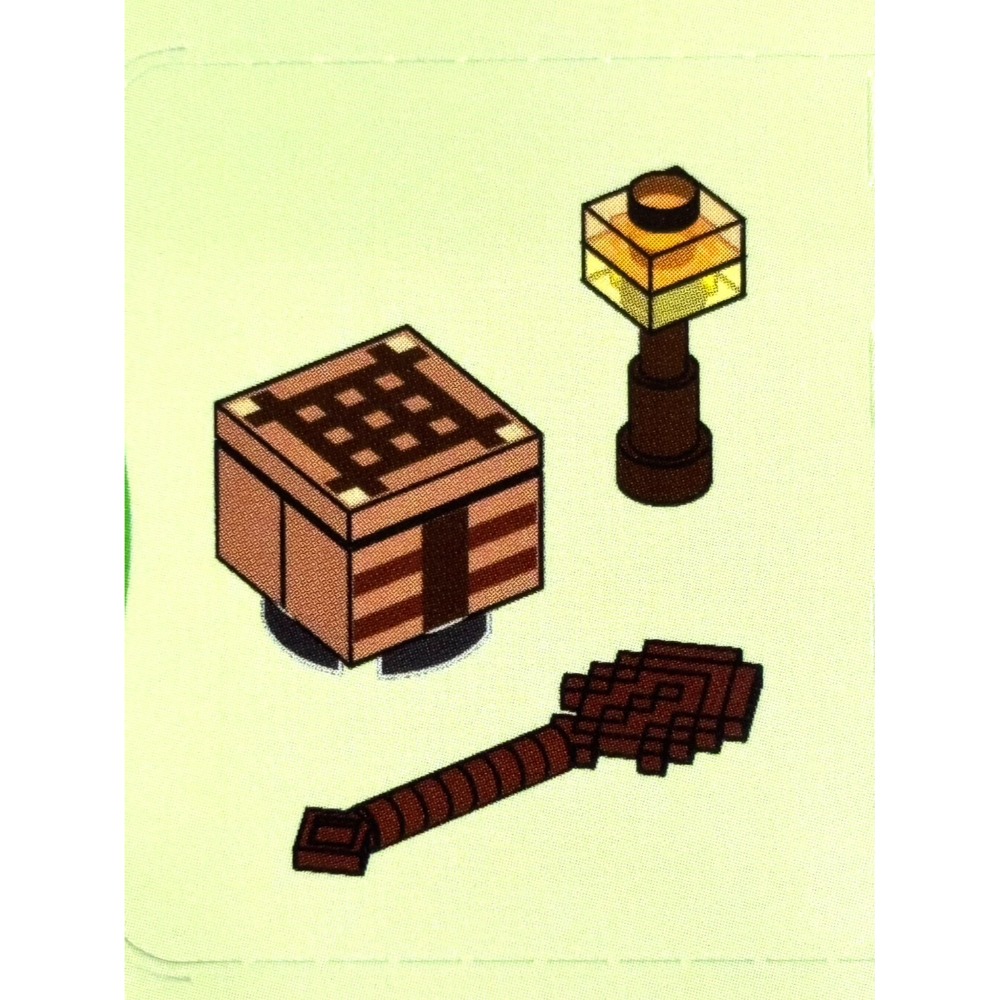 【樂GO】特價 全新 樂高 LEGO 21280 Minecraft 麥塊限定人偶 場景 單賣 全新袋裝 樂高正版-規格圖11