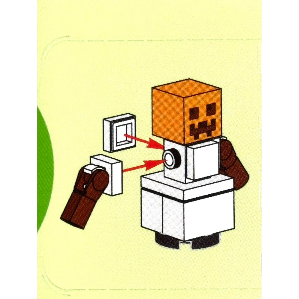 【樂GO】特價 全新 樂高 LEGO 21280 Minecraft 麥塊限定人偶 場景 單賣 全新袋裝 樂高正版-規格圖11