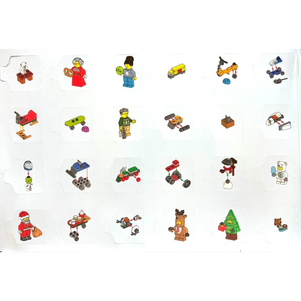 【樂GO】特價 樂高 60475 City 聖誕限定人偶 場景 城市系列 單賣 全新袋裝未拆 樂高正版-細節圖7