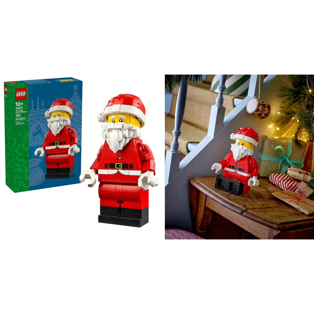 【樂GO】LEGO 樂高 40820 放大版耶誕老人 大人偶 Up-Scaled Santa 大聖誕老人 樂高正版-細節圖2
