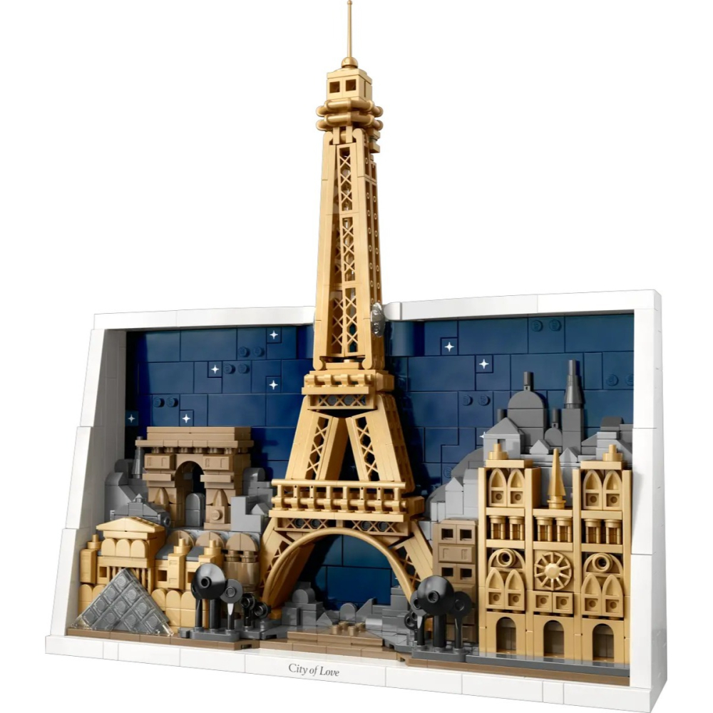 【樂GO】樂高 LEGO 21064 巴黎 浪漫之都 艾菲爾鐵塔  Paris 法國 建築系列 樂高正版-細節圖3