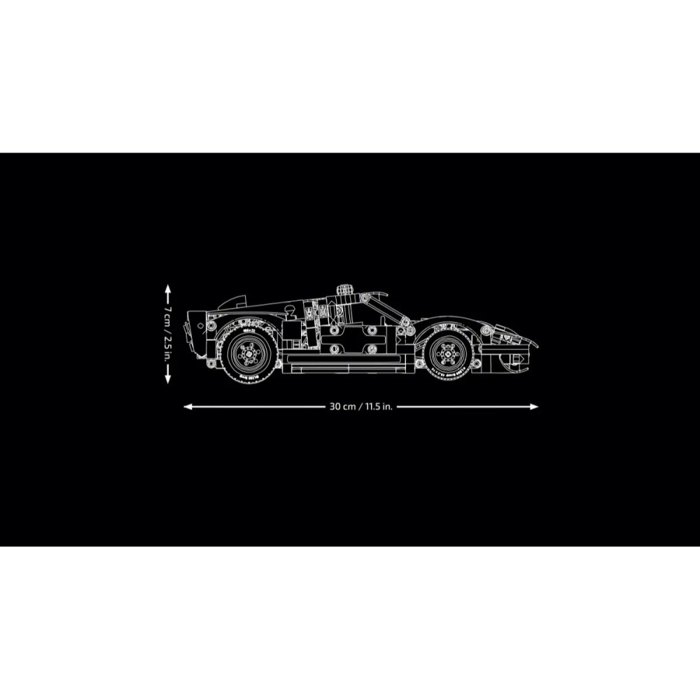【樂GO】樂高 LEGO 42223 Technic 1966 FLEGOrd GT40 MKII 樂高正版-細節圖7