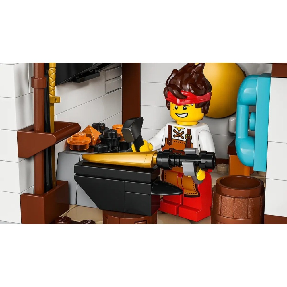 【樂GO】樂高 LEGO 71858 Ninjago 忍者系列 四武鐵匠舖 15 週年紀念版 樂高正版-細節圖6