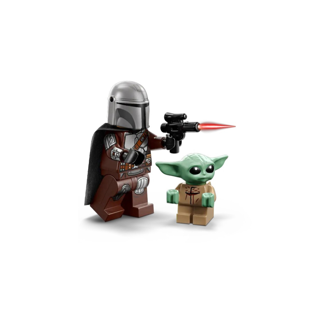 【樂GO】樂高 LEGO 75436 Star Wars 星際大戰 曼達洛人和古古的飛行摩托車™ 樂高正版-細節圖3