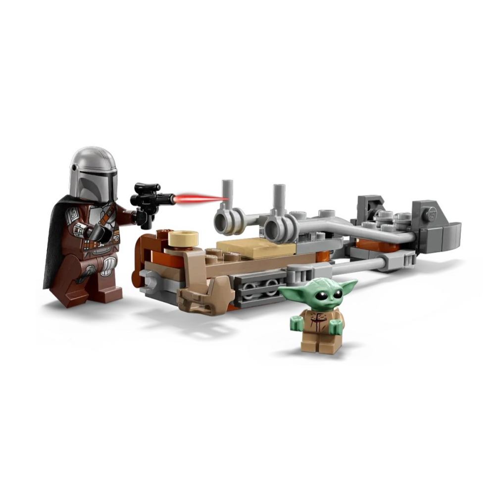 【樂GO】樂高 LEGO 75436 Star Wars 星際大戰 曼達洛人和古古的飛行摩托車™ 樂高正版-細節圖6