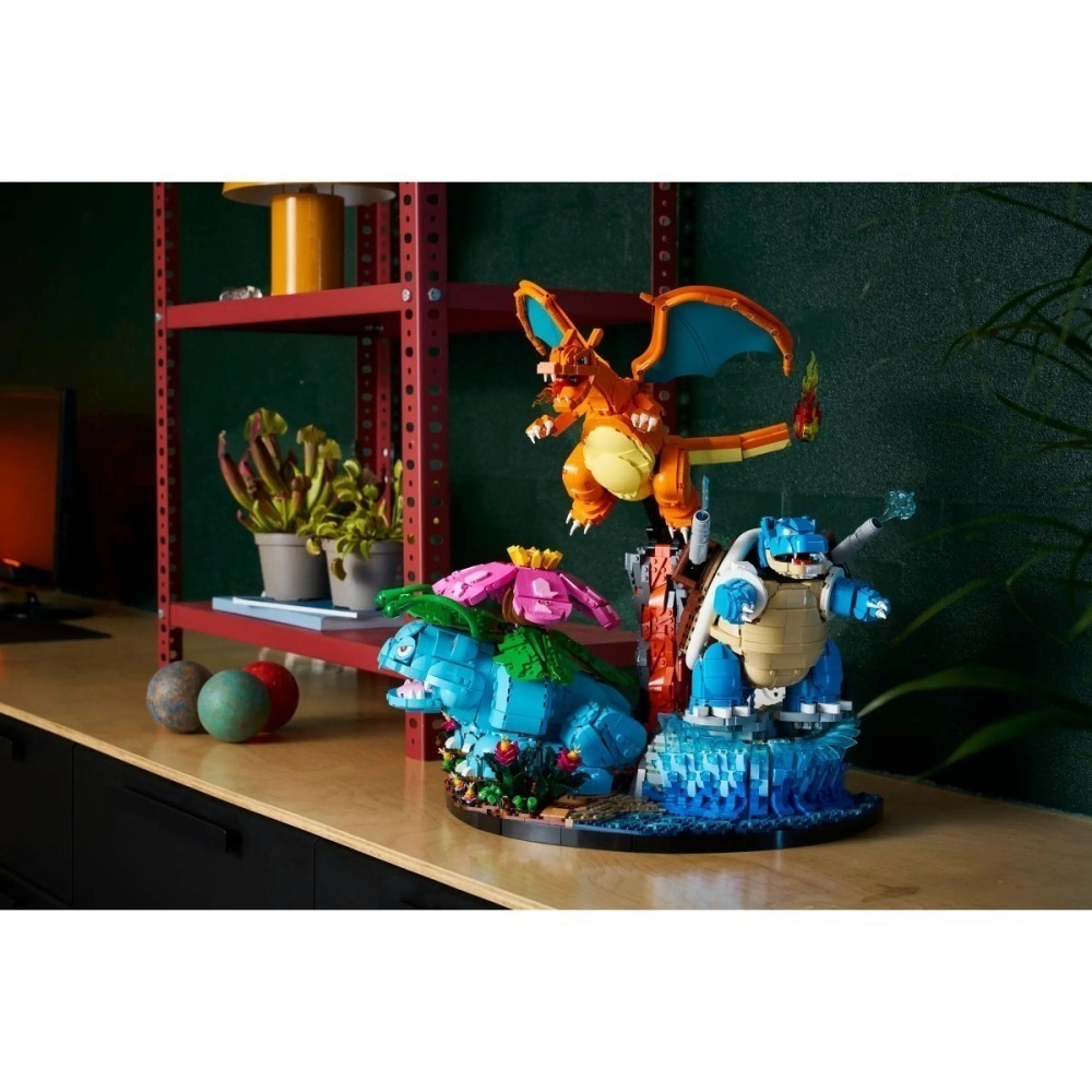 桃園現貨 樂高 LEGO 72153 寶可夢 Pokemon 御三家 妙蛙花、噴火龍和水箭龜  桃園門市自取優惠-細節圖6