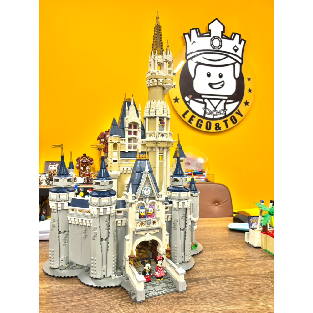 【樂GO】特價 LEGO 71040 樂高 迪士尼城堡 Disney Castle 展示品 9成新 桃園自取 樂高正版-細節圖2