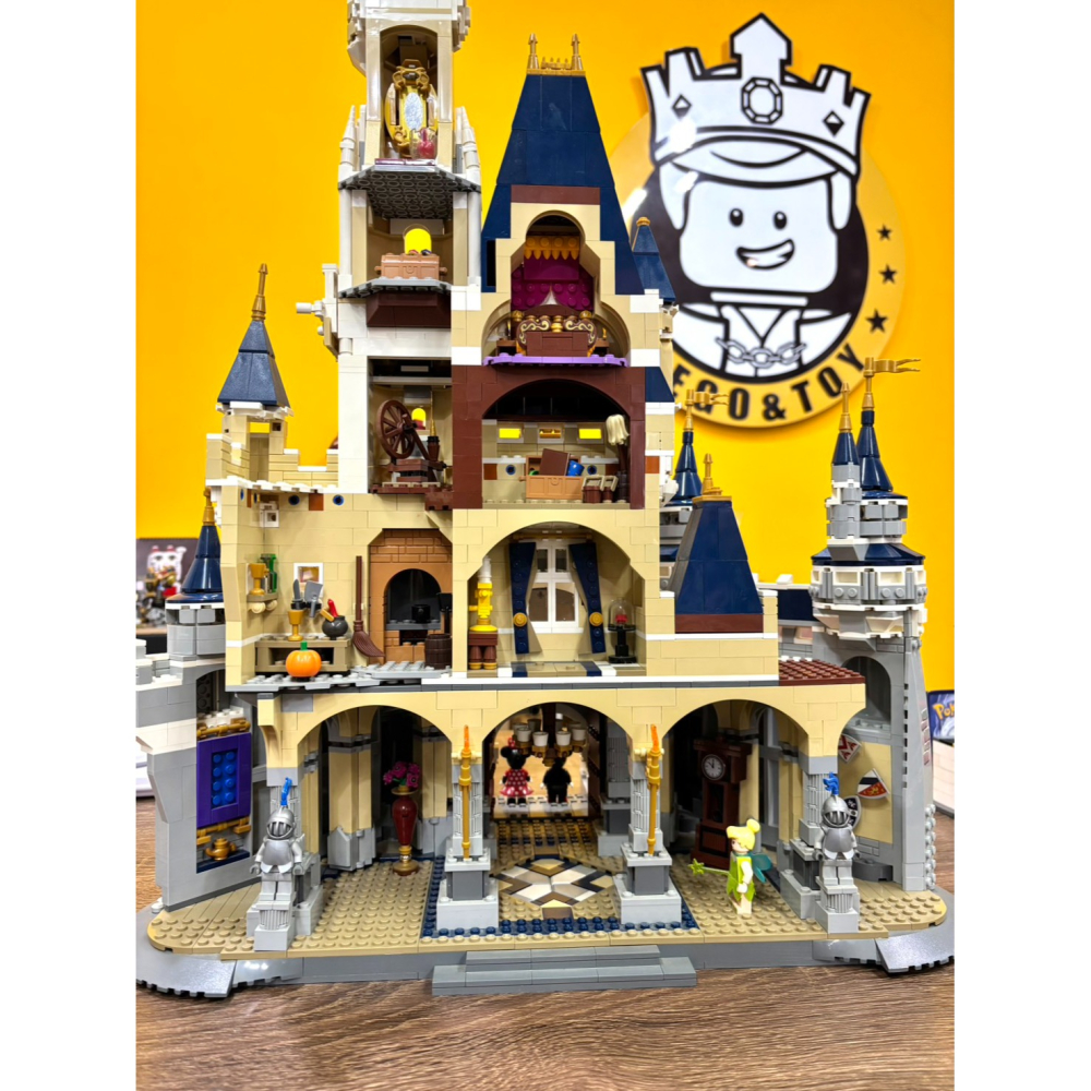 【樂GO】特價 LEGO 71040 樂高 迪士尼城堡 Disney Castle 展示品 9成新 桃園自取 樂高正版-細節圖3
