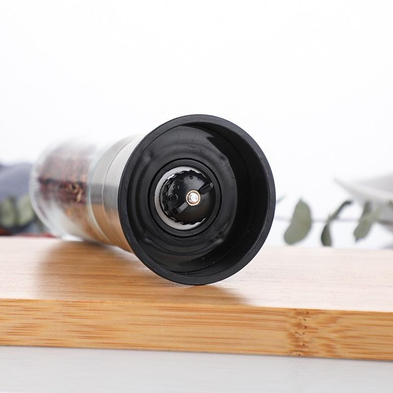 【福氣烘焙】香料研磨罐 200ml 不鏽鋼研磨罐 黑胡椒研磨罐 粗細可調研磨罐 研磨器-細節圖3