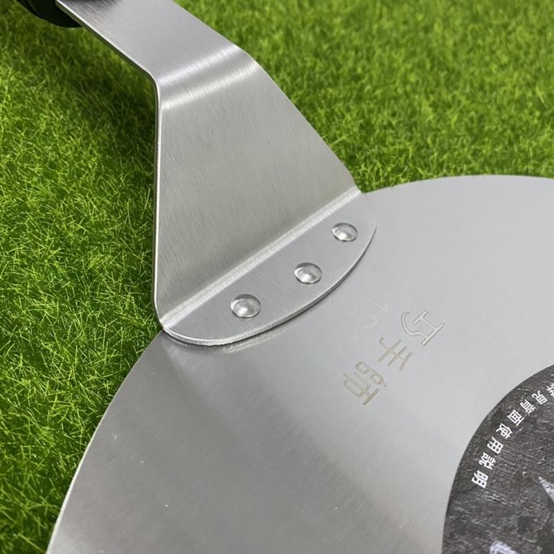 【福氣烘焙】台灣製巧手師白鐵圓披薩鏟 [1S11] 255*435mm 麵包鏟,麵包托盤,pizza鏟 烘焙器具-細節圖4