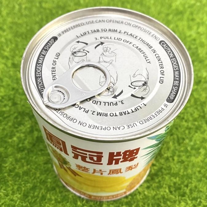 【福氣烘焙】鳳冠牌整片鳳梨 565g 特選鳳梨片 鳳梨罐頭 台鳳鳳梨罐頭 鳳梨蝦球 無防腐劑-細節圖2