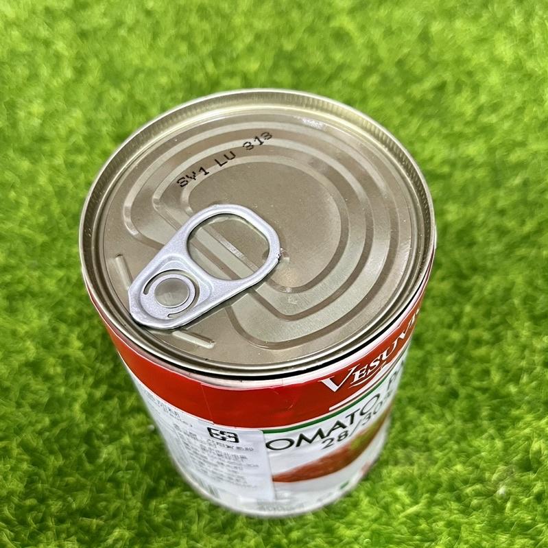 【福氣烘焙】VESUVIO番茄罐頭 400g 番茄糊 整粒番茄 義大利番茄 罐頭食品 番茄泥 紅醬-細節圖2