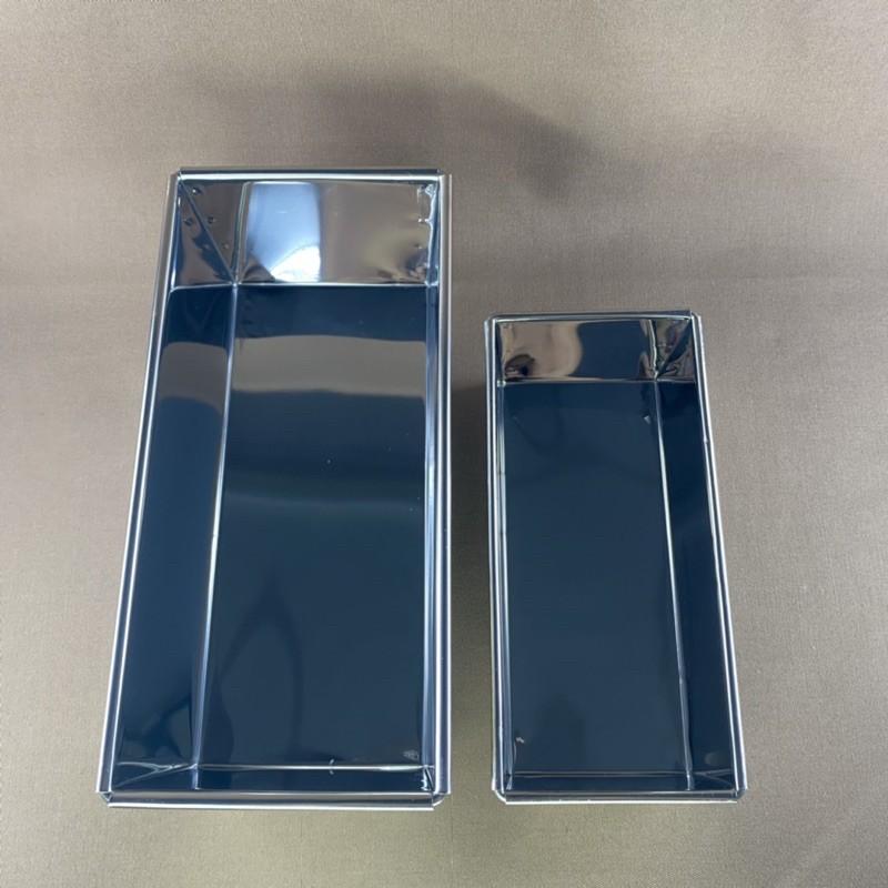 【福氣烘焙】長方型蛋糕模 不鏽鋼 14*6.5*4.5 cm(迷你蛋糕模)／18*8.7*6 cm-細節圖2
