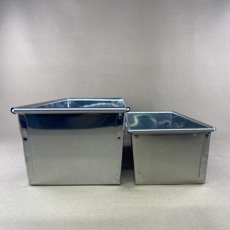 【福氣烘焙】長方型蛋糕模 不鏽鋼 14*6.5*4.5 cm(迷你蛋糕模)／18*8.7*6 cm-細節圖3