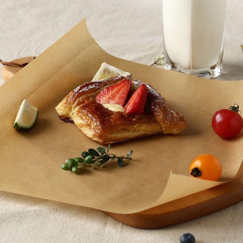 【福氣烘焙】原木色烘焙紙 長20m*寬30cm 加厚版 金屬鉅條 雙面烤盤紙 氣炸鍋紙 吸油烘焙紙 廚房烤箱-細節圖7