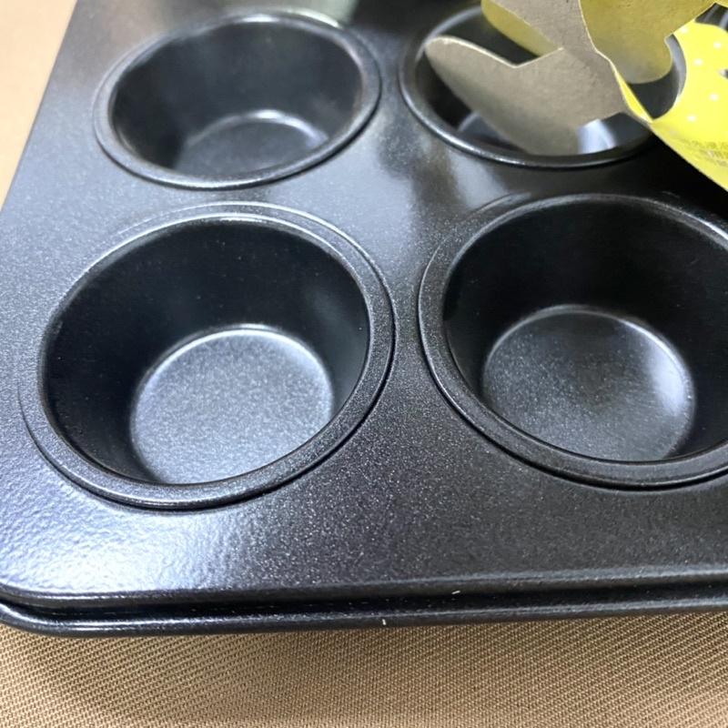 【福氣烘焙】三箭牌一口十二連杯小烤盤 6812NS 不沾小烤盤 244mm*185mm*21mm-細節圖2
