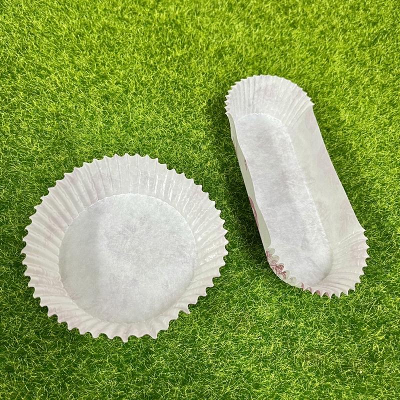 【福氣烘焙】<台灣製>麵包紙托*圓形/長型* 20入 耐熱紙杯 麵包烘烤淋膜紙杯 可入烤箱 後圖附規格-細節圖2