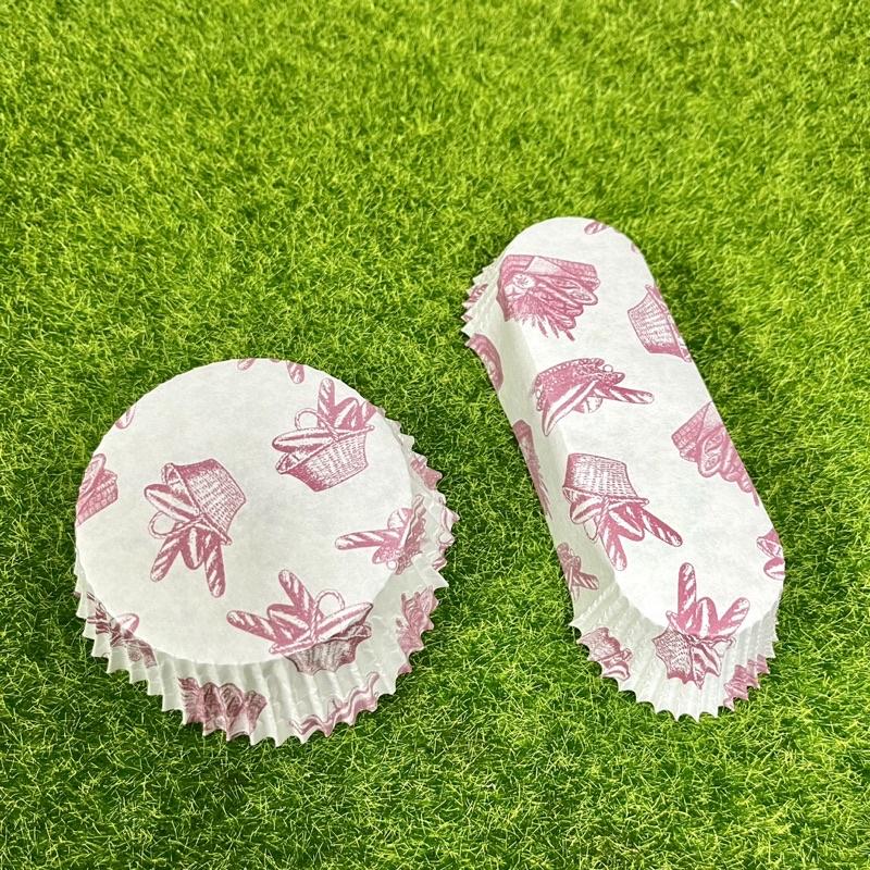 【福氣烘焙】<台灣製>麵包紙托*圓形/長型* 20入 耐熱紙杯 麵包烘烤淋膜紙杯 可入烤箱 後圖附規格-細節圖3