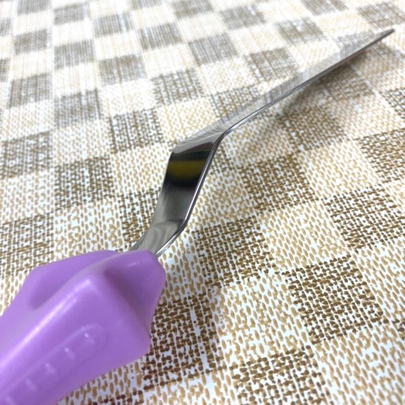 【福氣烘焙】三箭牌兩用翻糖抹平刀 [CS-050L] 紫色 L型抹刀 23cm-細節圖4