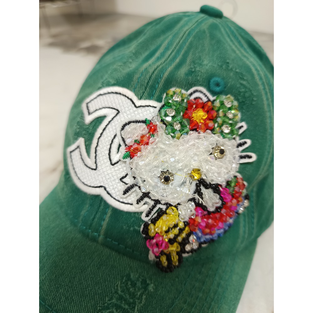 （現貨）KT帶鑽壓舌帽 防曬帽 售$390_冠宇百貨屋-細節圖3