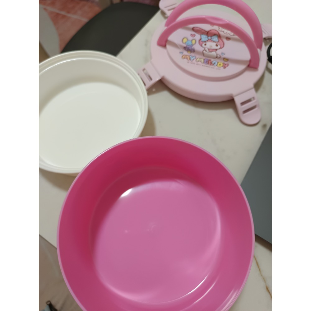 現貨pp材質美樂蒂二層餐盒_冠宇百貨屋-細節圖4
