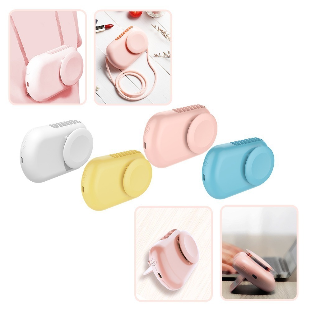 【7-ELEVEN門市團購】Airmate艾美特 USB日系掛脖/桌立充電風扇 U902-細節圖2