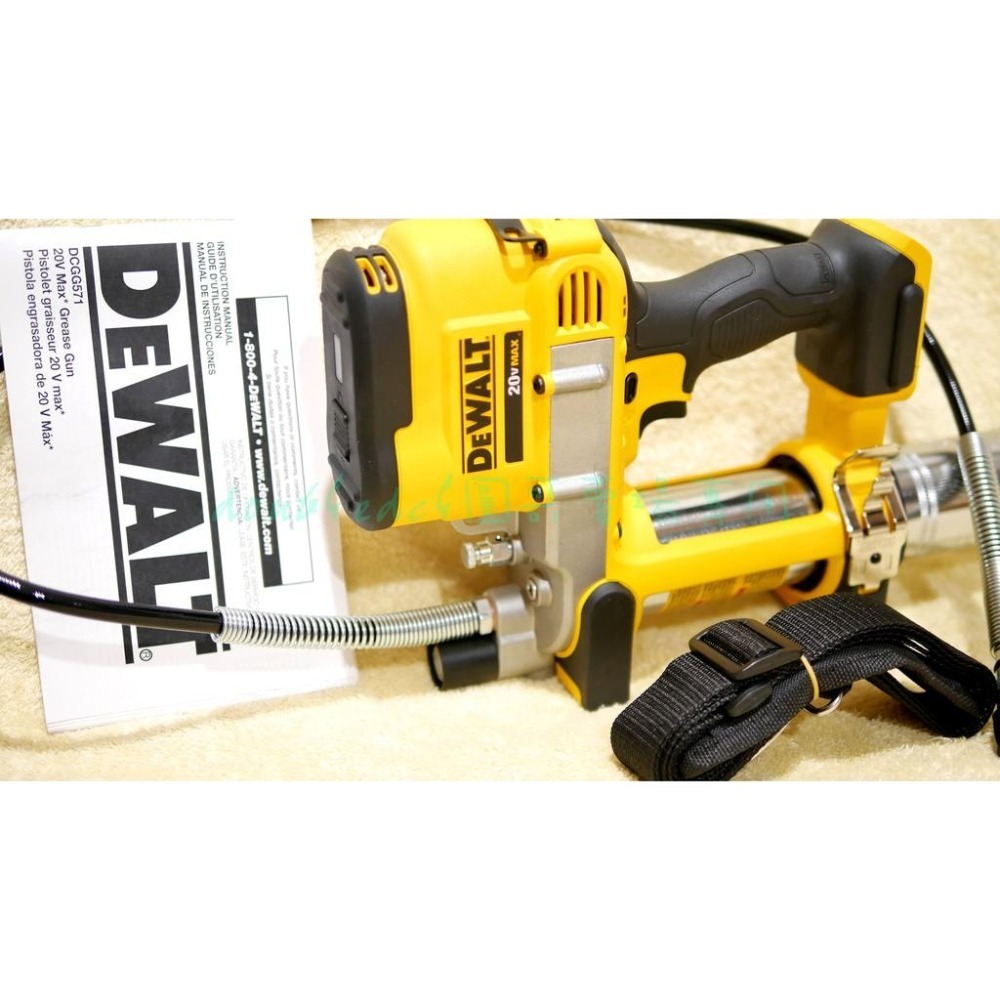 🇺🇸美製版本☜Dewalt得偉 20V DCGG571 電動黃油槍(單機)(免出力)(DCGG571B)-細節圖2