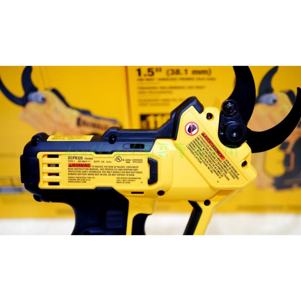 ☞圓哥賣場☜Dewalt得偉 20V DCPR320園藝樹枝剪(單機)-細節圖4