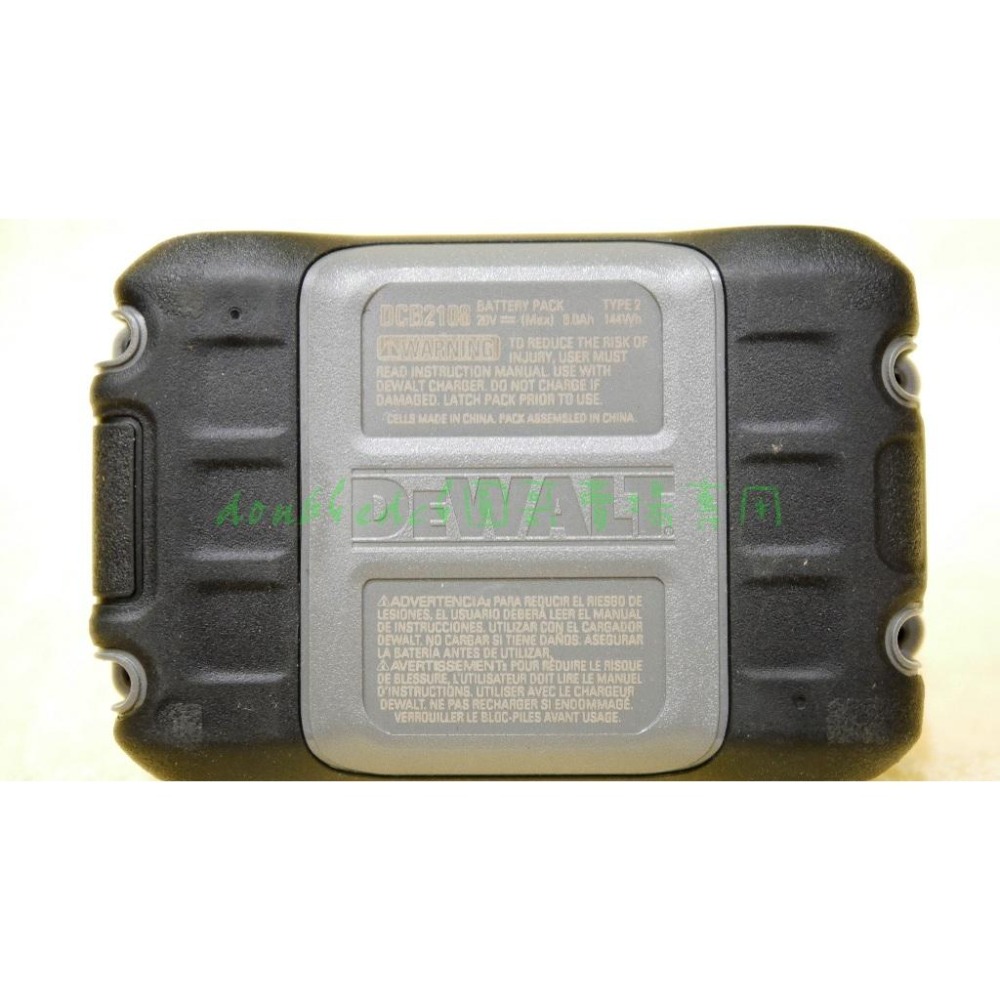 ☞圓哥賣場☜Dewalt得偉 20V DCB2108 8AH (8.0)POWERPACK原廠紙盒包裝電池(18V適用)-細節圖8