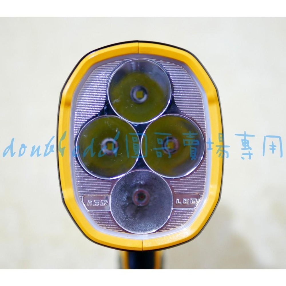 ☞圓哥賣場☜Dewalt得偉 20V DCL043 4*LED 手電筒單機90度搖頭(60V適用)-細節圖4