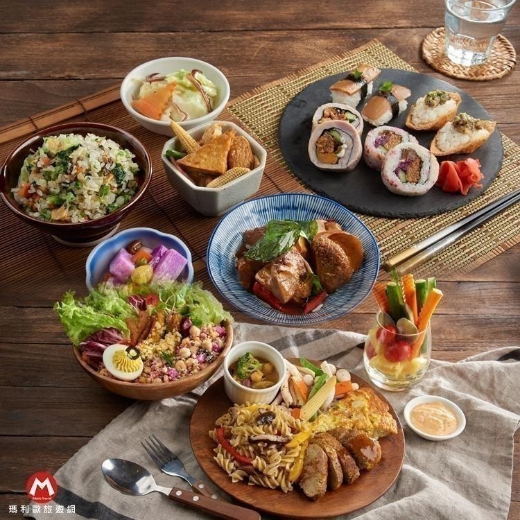 天母/板橋/竹北/桃園/夢時代可用！(瑪利歐旅遊網) 全省【果然匯】蔬食宴-午餐/晚餐/下午茶吃到飽餐券-細節圖5