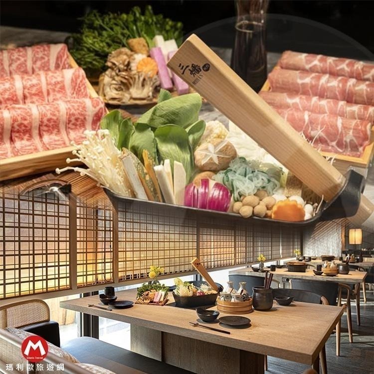 (瑪利歐旅遊網)北投晶泉丰旅．三燔本家雙人同行~日式壽喜燒吃到飽【週一~五午餐】可加價使用晚餐-細節圖3
