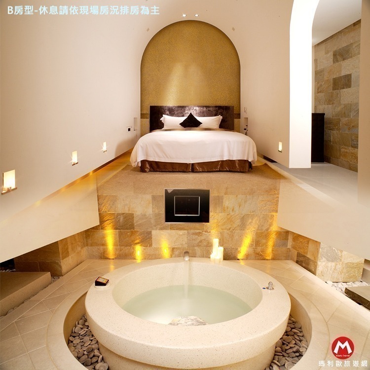 【瑪利歐旅遊網】桃園最頂級般享受~I-DO精品旅館『B房型/C房型４.５小時休息卷』部份房型附ＫＴＶ-規格圖9