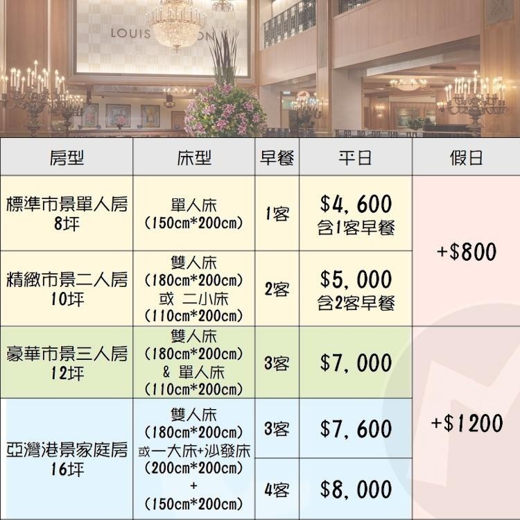 【瑪利歐旅遊網】高雄漢神百貨~漢來大飯店『精緻2人房住宿+含2客早餐+游泳池+健身房+車位』-細節圖2