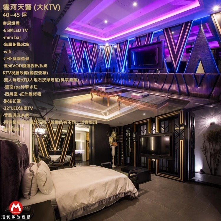 【瑪利歐旅遊網】台中~雲河精品MOTEL「依訂購房型住宿+含早餐+按摩浴缸」-細節圖7