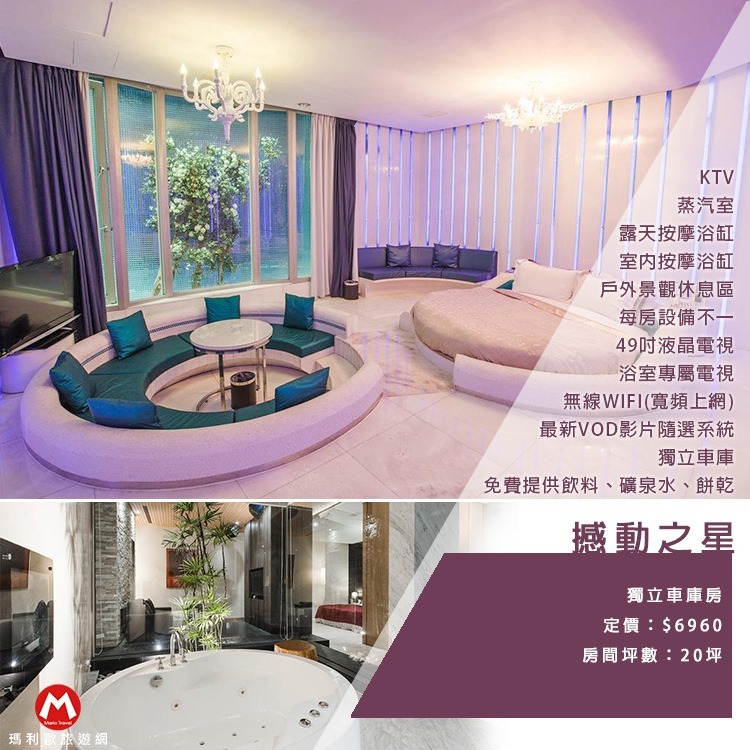【瑪利歐旅遊網】台中西屯區黃金地段‧台中之星MOTEL STARS『平日-車庫房型住宿乙晚含早餐』另有商務房-規格圖10