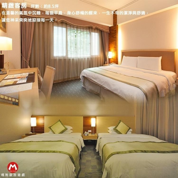 【瑪利歐旅遊網】(平日入住+600元)台東知本富野溫泉休閒會館【精緻客房/雙人房+早餐+面膜+溫泉蛋DIY】-細節圖4