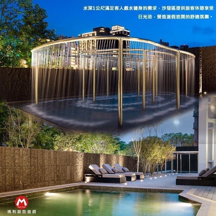 【瑪利歐旅遊網】2023新開幕！(全新當代風格)宜蘭礁溪．風華渡假酒店『依訂購房型住宿+早餐+設施』房內獨立獨立湯泉-細節圖9