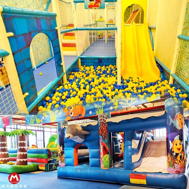 【瑪利歐旅遊網】台東最好玩的親子飯店！禾風新棧度假飯店『各房型住宿含早餐』氣墊城堡、甩尾車、戶外游泳池、兒童遊戲室-細節圖10