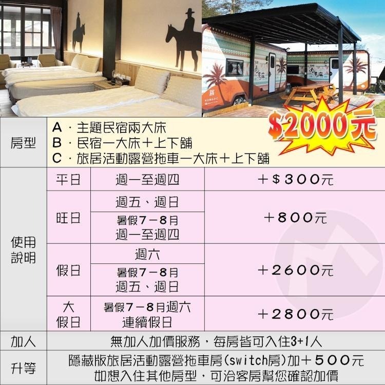 【瑪利歐旅遊網】南投-溪部好呆庄主題渡假莊園【三種露營形式任選】主題房/拖車/上下舖，超適合親子的豪華露營-細節圖2